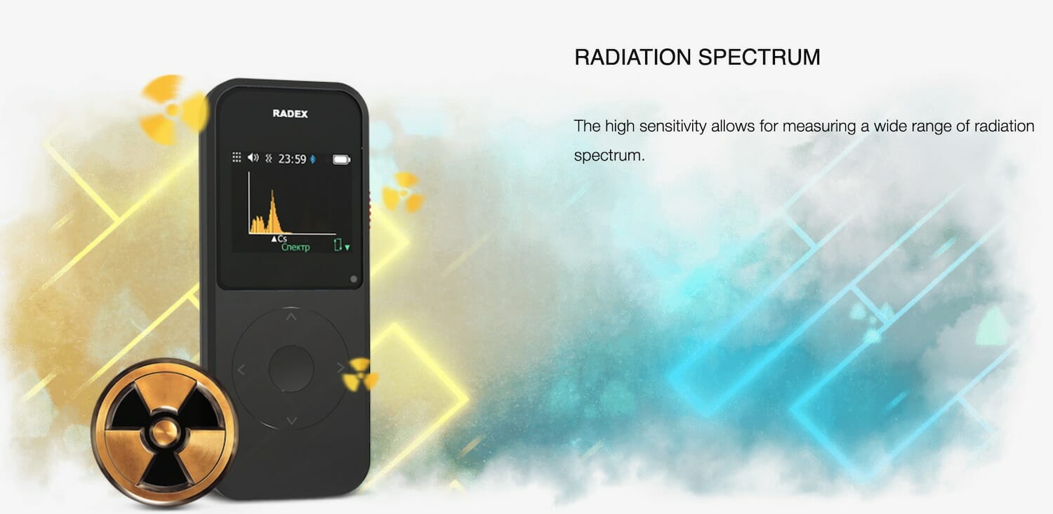 Radex Obsidian Spektrum Analyse