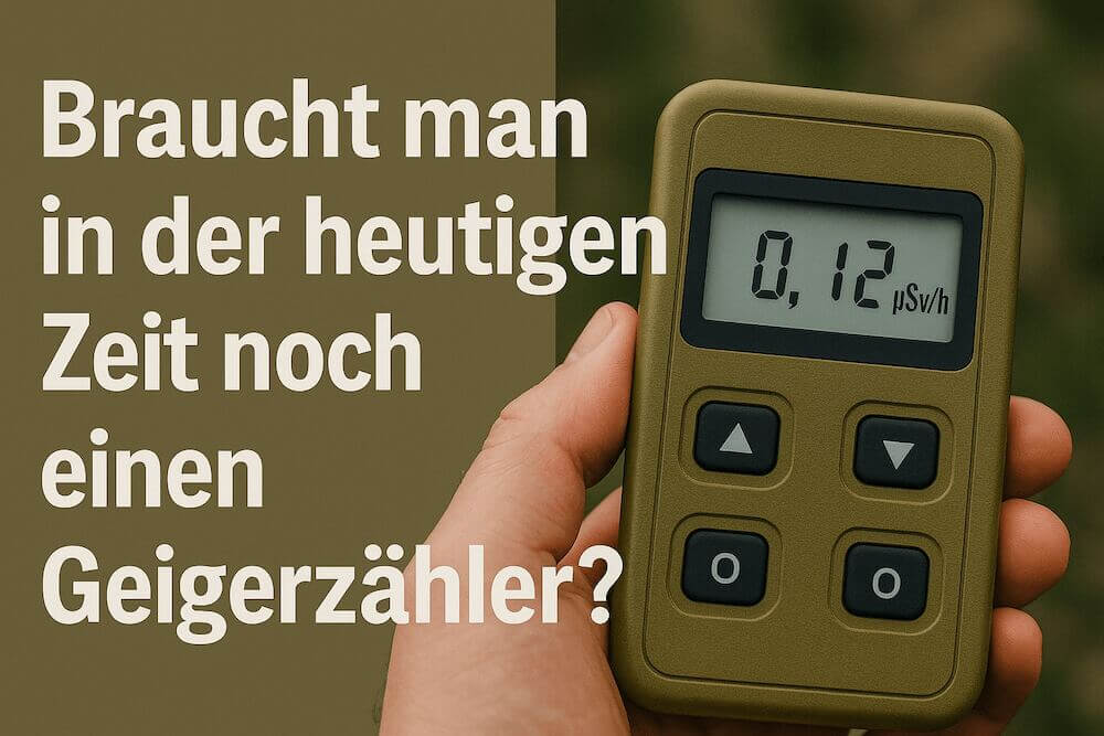 geigerzaehler kaufen Braucht man einen Geigerzähler?