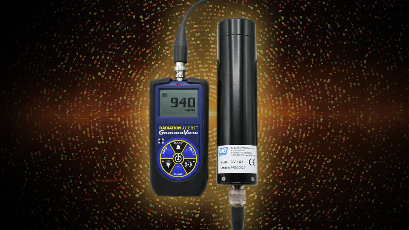 Professioneller Szintillationsdetektor Gamma View 1x1 NaI(TI)